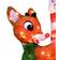 ProductWorks Pre-Lit Rudolph The Red-Nosed Reindeer Decoration 15.2cm