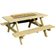 Hardwood Cooler Picnic Table Kit