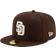 New Era San Diego Padres Authentic Collection 59FIFTY Fitted Cap - Brown