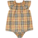 Burberry Vintage Check Dress & Bloomers Set - Beige