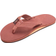 Rainbow Sandals Single Layer Premier Leather with Arch Support 1" Strap - Cognac