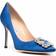 Manolo Blahnik Hangisi 105 Satin - Blue