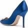 Manolo Blahnik Hangisi 105 Satin - Blue