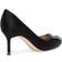 Manolo Blahnik Hangisi 70 Satin - Black