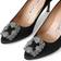 Manolo Blahnik Hangisi 70 Satin - Black