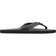 Rainbow Sandals Single Layer Premier Leather with Arch Support 1" Strap - Premier Black