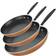 Gotham Steel Cast Textured Cookware Set 3 Parts