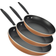 Gotham Steel Cast Textured Cookware Set 3 Parts