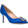 Manolo Blahnik Hangisi 70 Satin - Blue