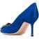 Manolo Blahnik Hangisi 70 Satin - Blue