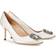 Manolo Blahnik Hangisi 70 Satin - White