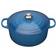 Le Creuset Marseille Blue Signature Cast Iron Round with lid 6.86 L 28.6 cm