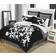 Chic Home Iris Bedspread Black (264.2x233.7)