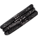 Christina Leather Bracelet - Silver/Black
