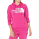 The North Face Women's Half Dome Pullover Hoodie - Fuschia Pink/TNF White