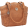 American West Harvest Moon Zip-Top Bucket Tote - Natural Tan