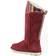 Superlamb Mongolian Boot - Red