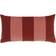 Christina Lundsteen Stripe Velvet Komplett dekorationskudde Röd (80x40cm)
