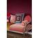 Christina Lundsteen Stripe Velvet Complete Decoration Pillows Red (80x40cm)