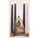 Josephs Studio Nativity Advent Candle Holder 5.8"