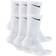 NIKE Performance Cushion Crew Socks 6-packs - White/Black