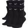 NIKE Performance Cushion Crew Socks 6-packs - Black/White