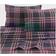 Tribeca Living Printed Flannel Bed Sheet Grey, Multicolour, Red (38.1x25.4cm)