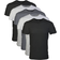 Gildan Men's Crew T-shirts 5-pack - Assorted Black/Grey