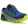 Salomon Junior Speedcross Waterproof CSWP - Nautical Blue/Black/Acid Lime