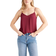 Quince Washable Stretch Silk V-Neck Cami - Burgundy