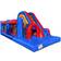 xjump Commercial Grade 13' Retro U Run Inflatable Bounce House Obstacle Course