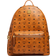 MCM Stark Visetos Medium Backpack - Cognac