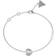 Guess Lovely Heart Bracelet - Silver/Transparent