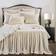 HiEnd Accents Luna Bedspread Beige (203.2x198.1cm)