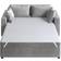 Madison Park Essentials Frisco Madrasskydd Vit (182.9x152.4cm)