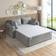 Madison Park Essentials Frisco Madrasskydd Vit (182.9x152.4cm)