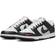 Nike Dunk Low Mini Swoosh M - Black/White/Total Orange