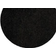 Spirella Highland Round Svart 60cm