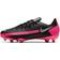 NIKE Jr. Phantom GT Academy FG/MG - Black/Pink Blast/Metallic Silver