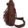 Scarleton Ultra Soft Multi Pocket Crossbody Handbag - Brown