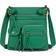 Scarleton Ultra Soft Multi Pocket Crossbody Handbag Medium - Green