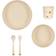 Konges Sløjd Set de table, Lemon (lot de 4) Multicolore