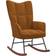 vidaXL Velvet Brown Gyngestol 98cm