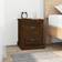 vidaXL 816158 Brown Oak Sängbord 39x39cm