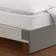 Bed Maker's Tailored Wraparound Sängkappa Silver (190.5x137.2cm)
