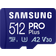 Samsung PRO Plus MicroSDXC UHS-I U3 V30 A2 130/180MB/s 512GB