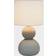 Simple Designs Stone Age Table Lamp 15.4"