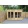 Forest Garden Oakley 10x6ft Overlap (Building Area )