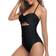 Tempt Me Women Sexy Cutout One Piece Swimsuits - Black