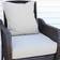 Sunnydaze 2-Piece Replacement Chair Cushions Beige (61x61cm)